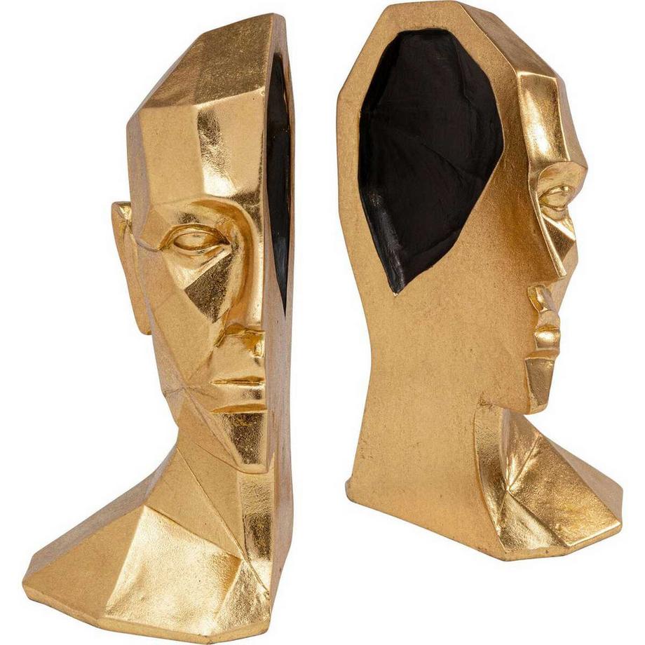 KARE Design  Serre-livres Face (set de 2) 