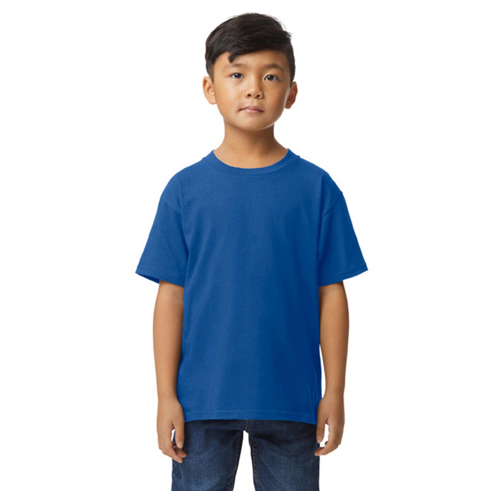Image of Softstyle Tshirt Jungen Königsblau M