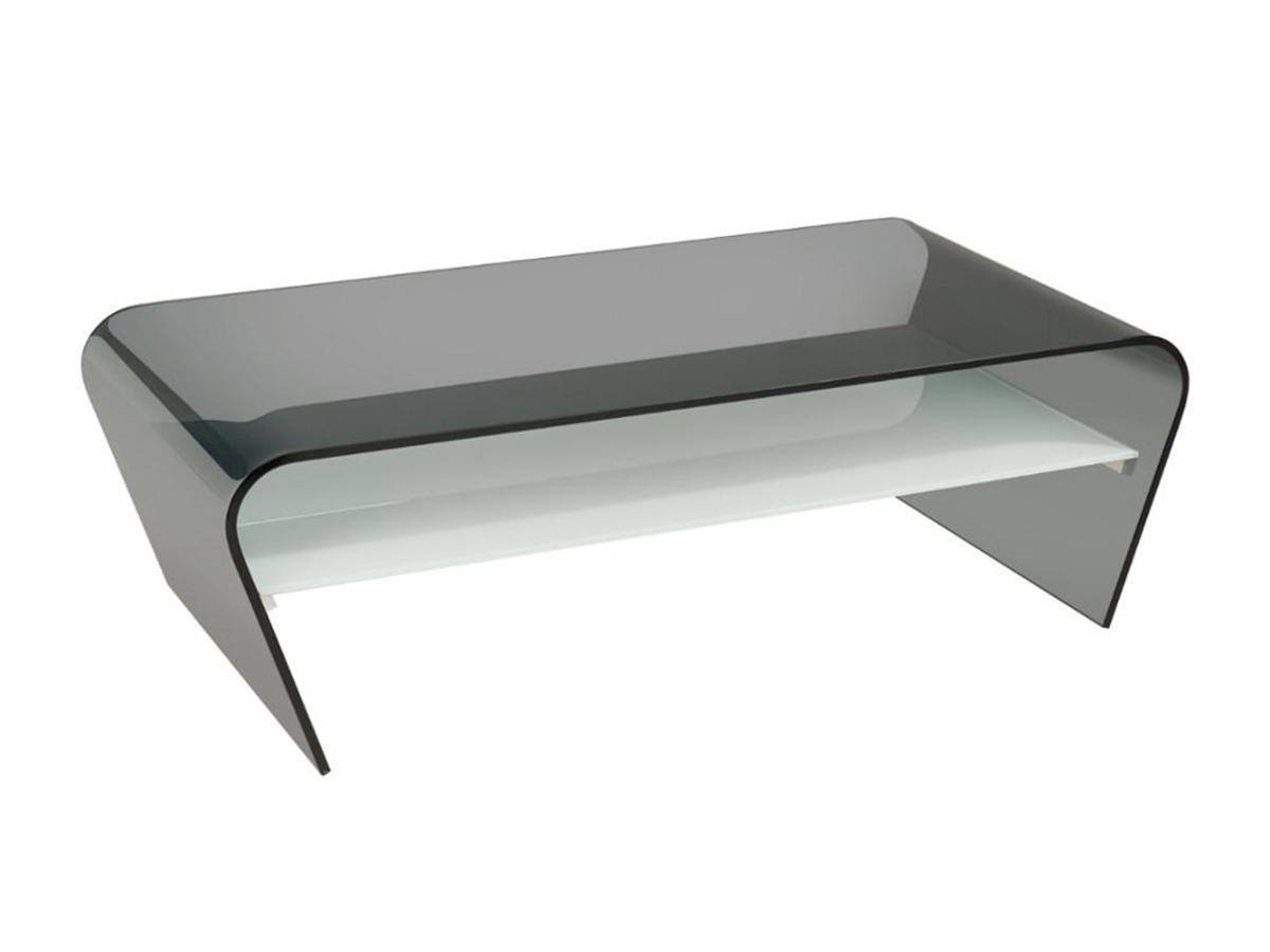 Image of Couchtisch mit Glas Design KELLY Couchtisch mit Glas Design KELLY