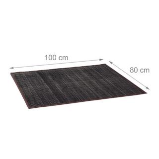 B2X Tapis de salle de bain en bambou différentes tailles  