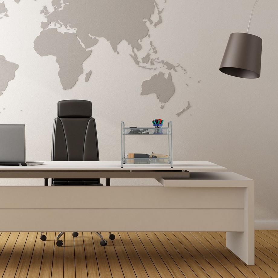 B2X  Gewürzregal mit 2 Metallböden 