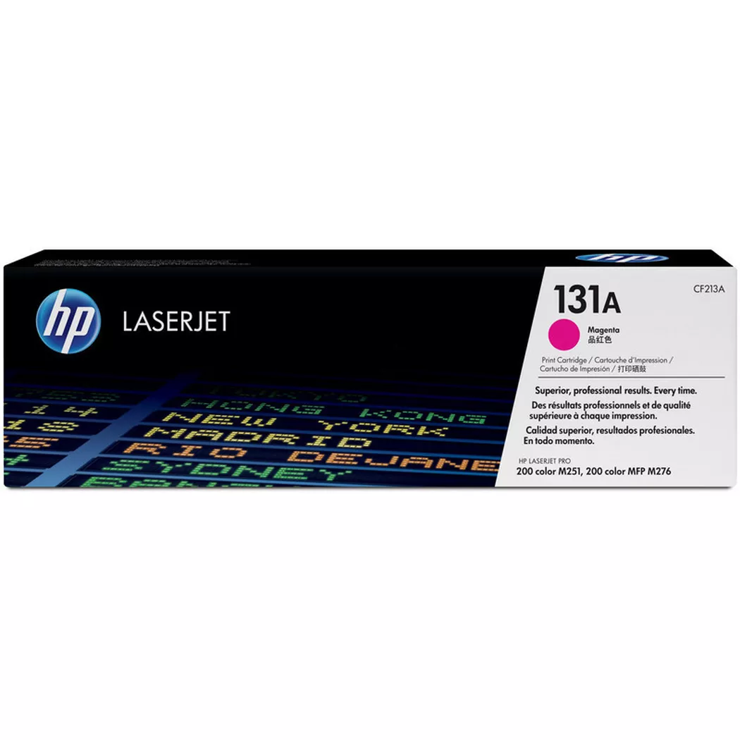 Hewlett-Packard – HP Toner-Modul 131A magenta CF213A LJ Pro 200 M276 1800 Seiten, Schwarz, One Size