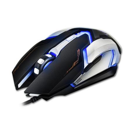 eStore  iMice V6 - Mouse da gioco con illuminazione a LED 