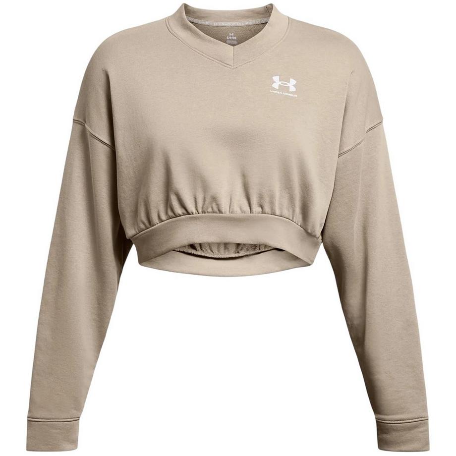 Rival Kurzes SweaT-Shirt, Rundhalsausschnitt, FrotT-Shirt