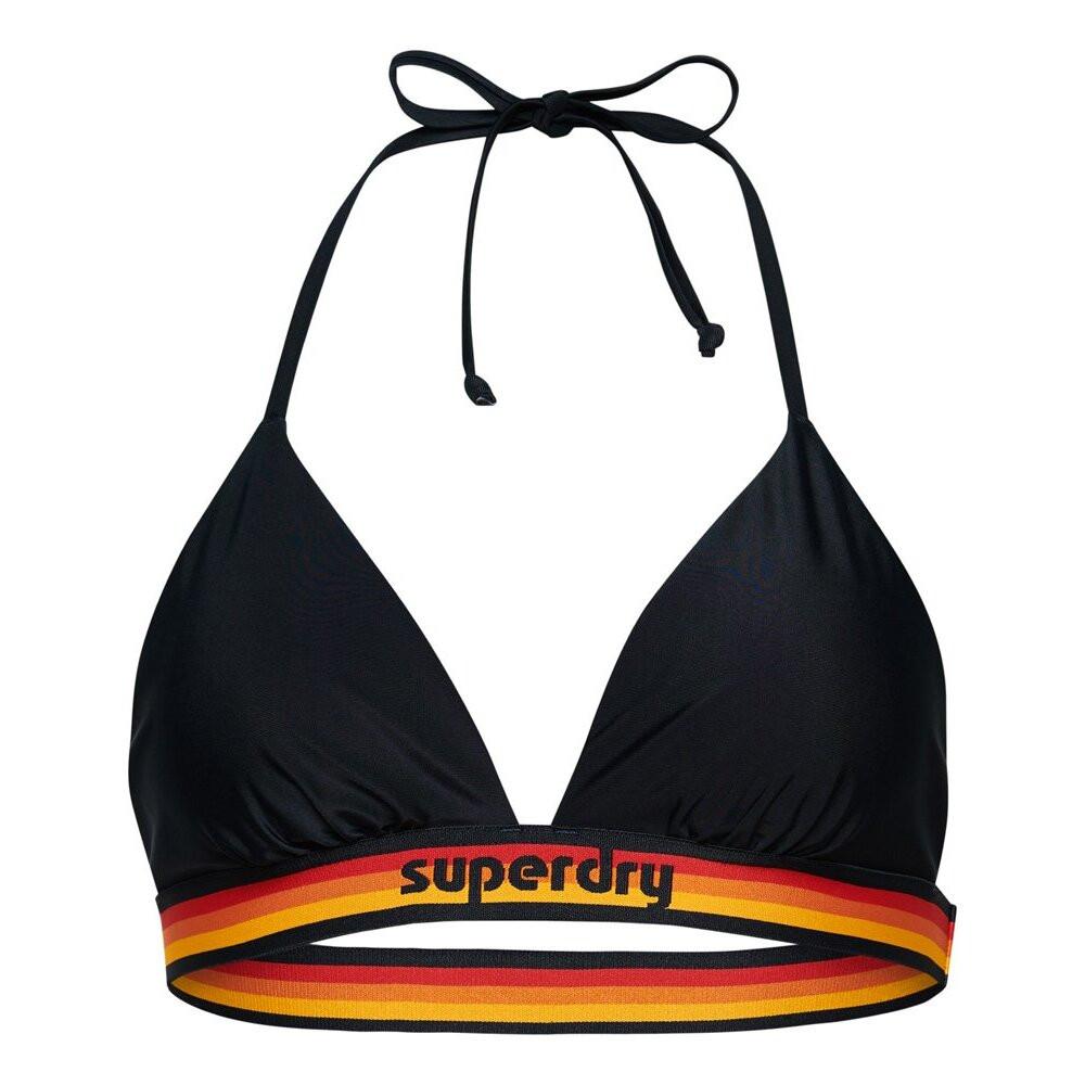 Superdry  triangel-badeanzugoberteil für en vintage logo 