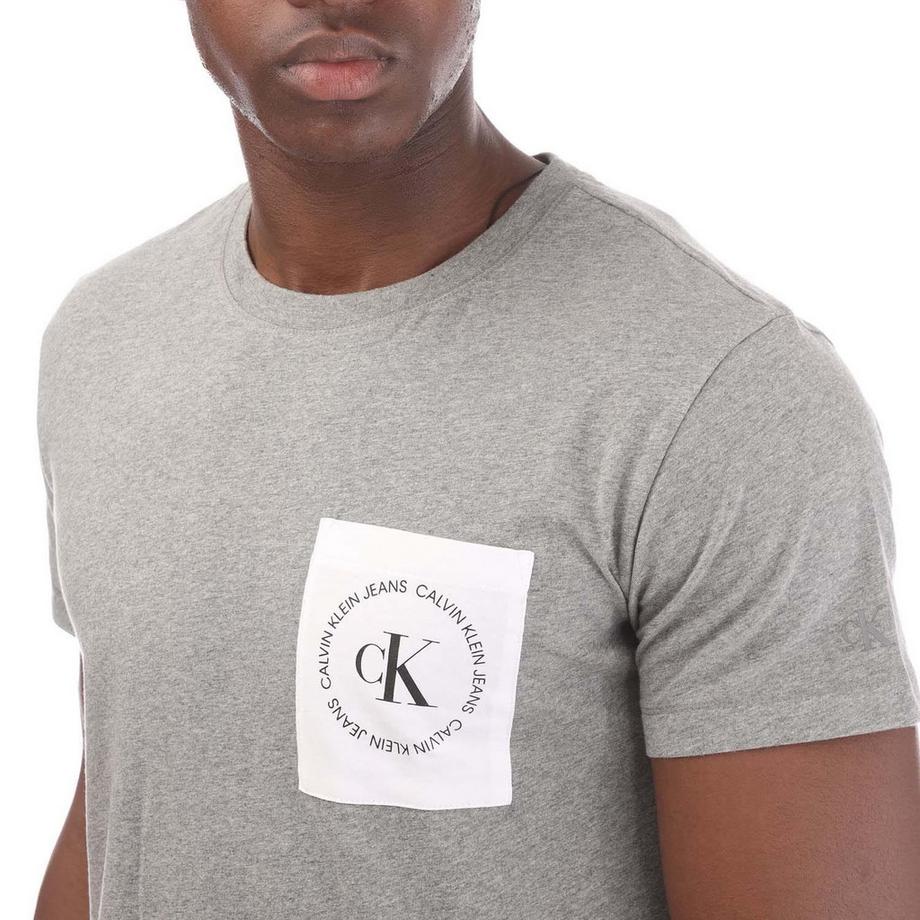 Calvin Klein T-Shirt avec Poche Poitrine  