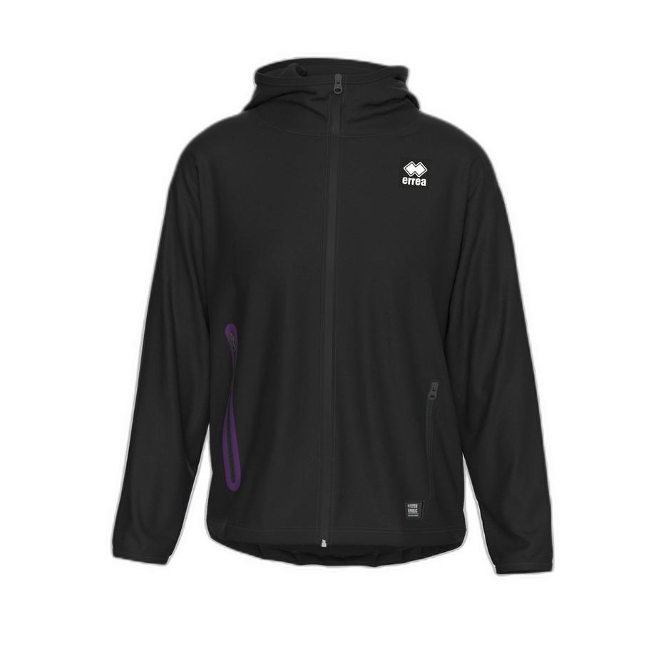 sweatshirt mit reißverschluss und kapuze, mädchen black box