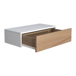 VCM Holz Wandschublade Nachtschrank Wandboard Schublade Konsole Nachttisch Usal M 60 cm  