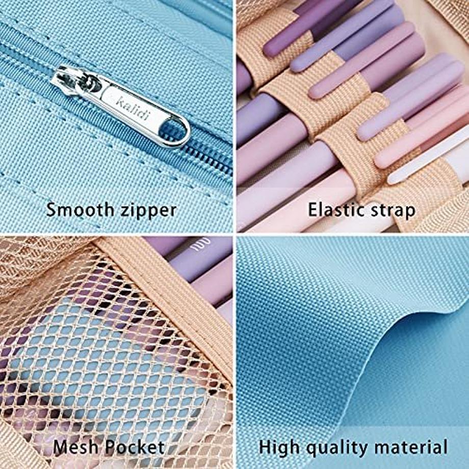 Only-bags.store  Federmäppchen, Etui Große Kapazität 2 Fach Federtaschen Unisex Mäppchen Stiftetasche Bleistift 