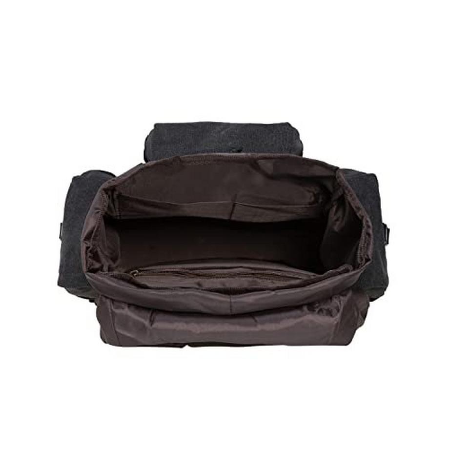 Only-bags.store Canvas Retro Jagd Wanderrucksack mit 14 Zoll Laptopfach  