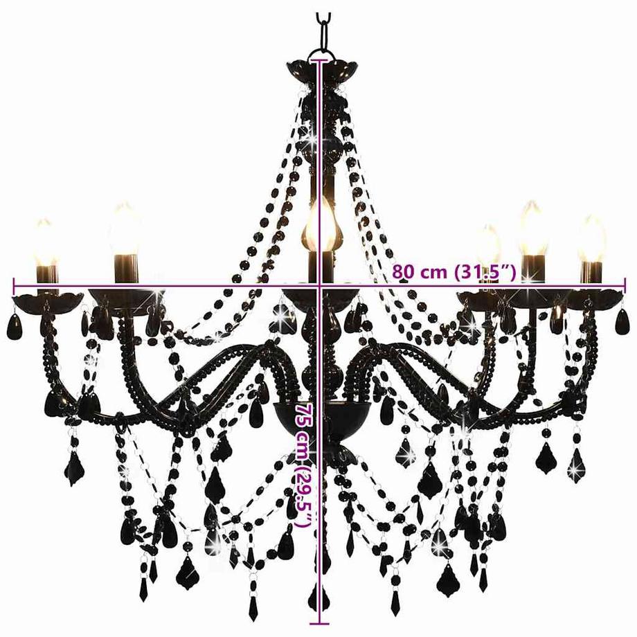 VidaXL Lustre métal  