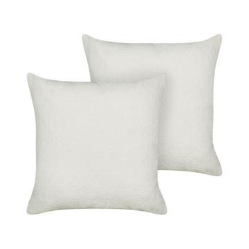 Lot de 2 coussins en Bouclé Traditionnel LEUZEA