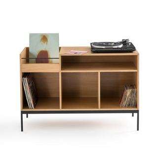 La Redoute Intérieurs Meuble Vinyles en chêne  