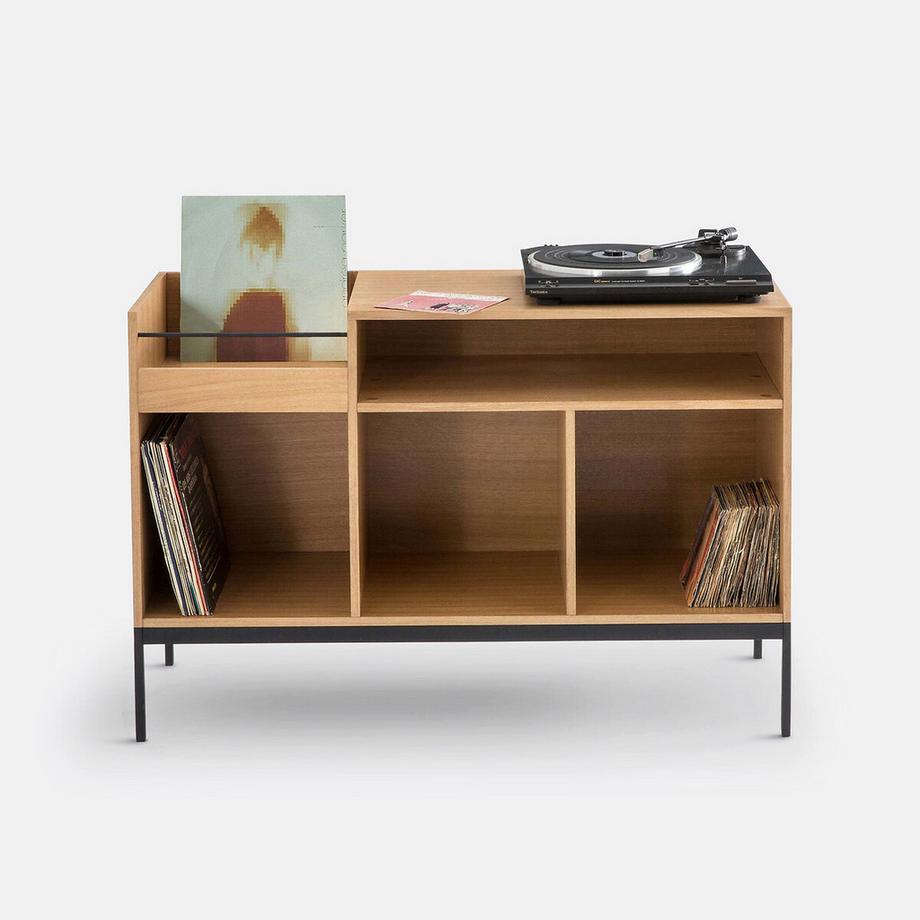 La Redoute Intérieurs Plattenschrank Compo aus Eichenholzfurnier  