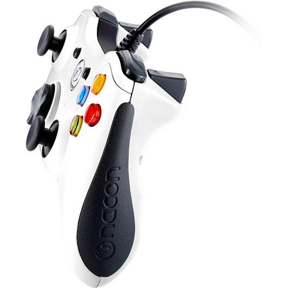 nacon  PCGC-100WHITE Gaming-Controller Weiß USB Gamepad Analog / Digital PC 