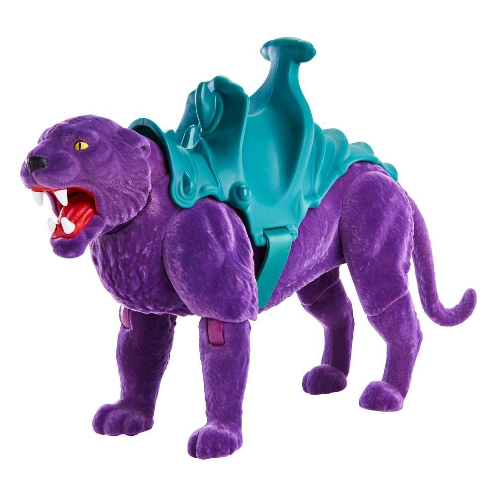 Mattel  Masters of the Universe Origins Actionfigur  Panthor Flocked Collectors Edition Exclusive 