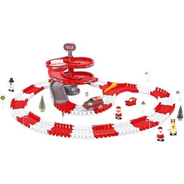 Magic Traxx Bahn Weihnachtsset (168Teile)