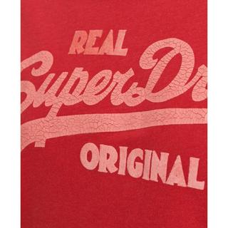 Superdry  T-shirt en coton bio femme  Vintage Logo Scripted Coll 