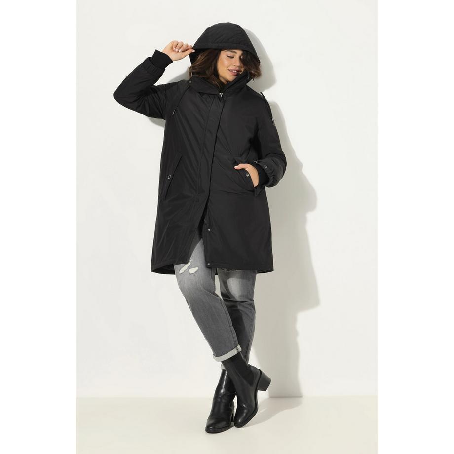 Ulla Popken HYPRAR Veste Fonctionnelle Recyclée Ligne A Fermeture Éclair Double Sens  