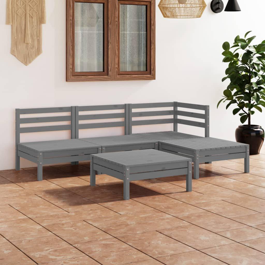 VidaXL Garten-lounge-set kiefernholz  