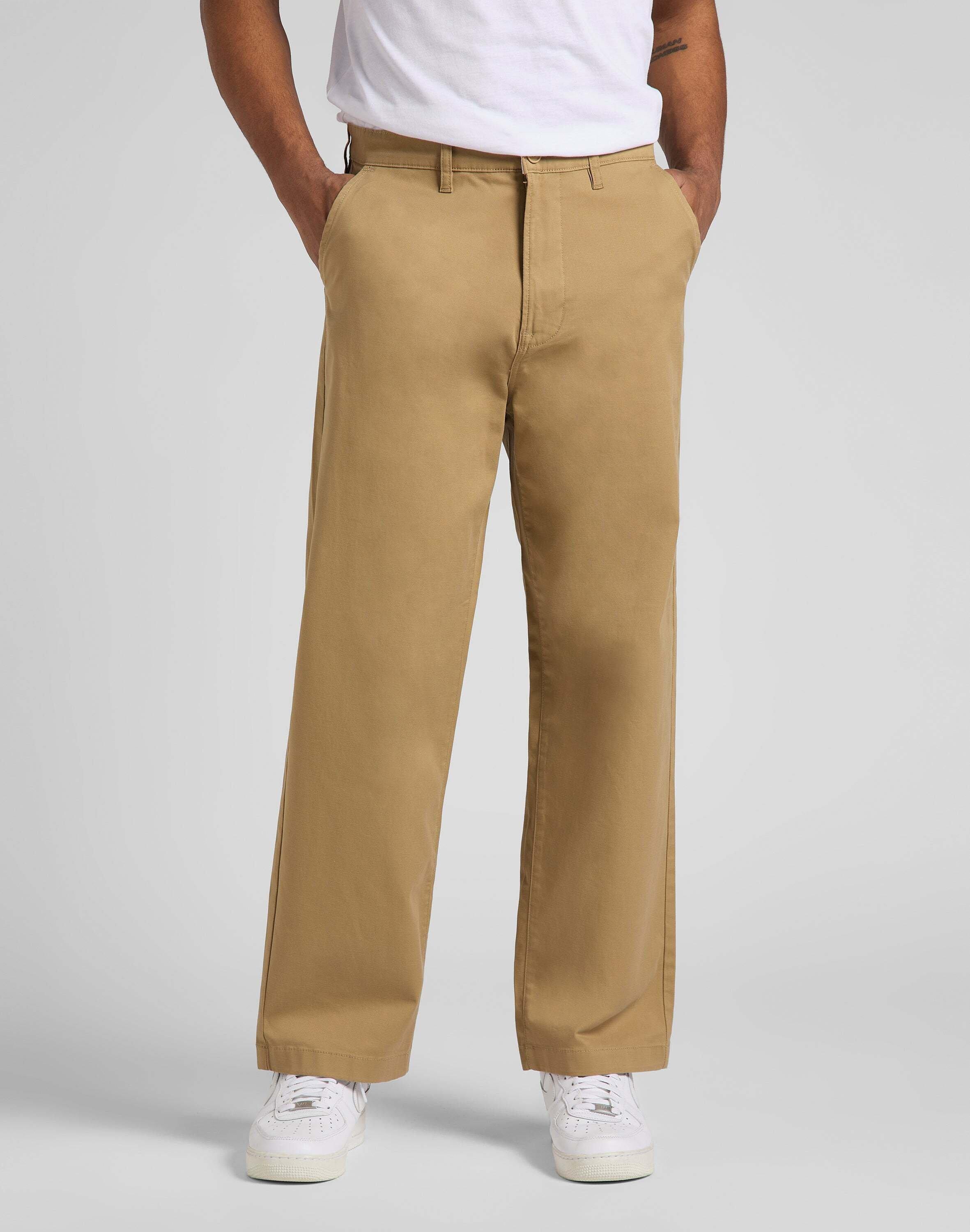 Image of Chino Loose Herren Cognac W29
