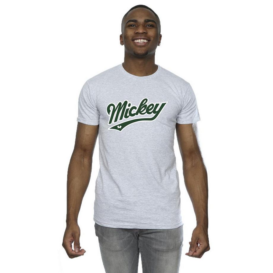 Disney Mickey Bedrucktes Kurzarm T-Shirt  