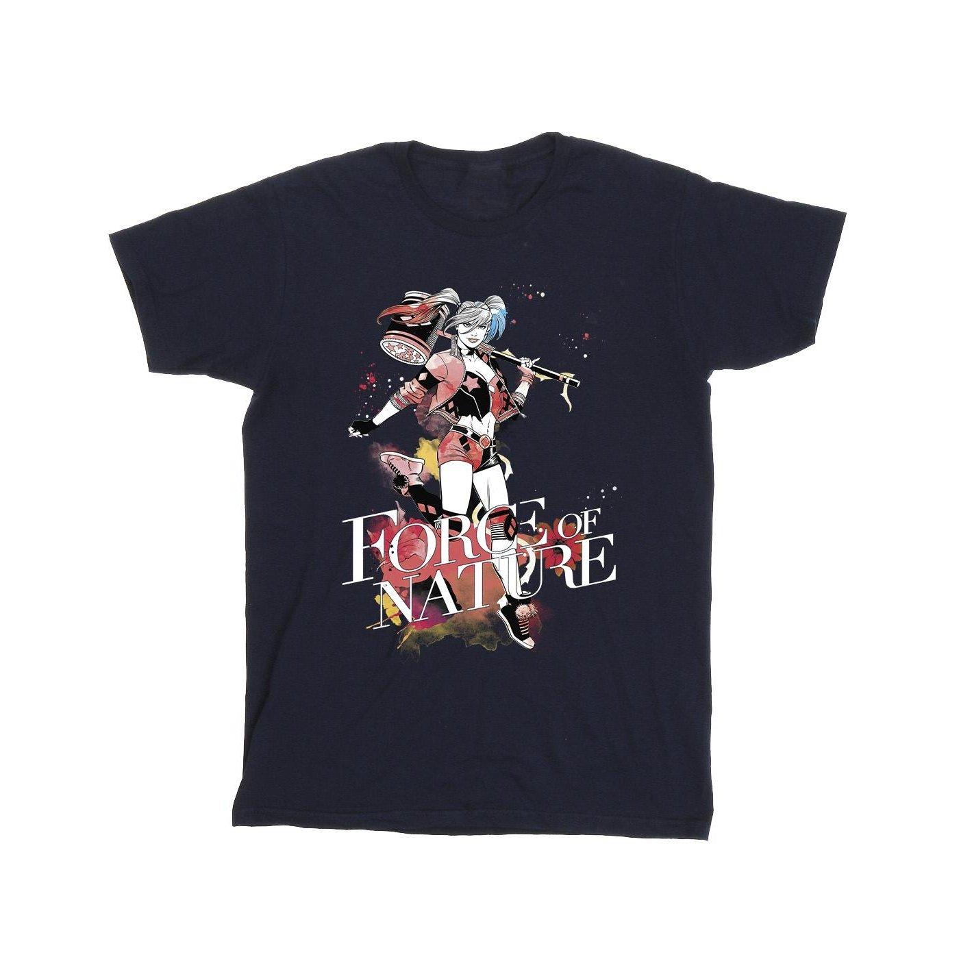 Image of Harley Quinn Forces Of Nature Tshirt Mädchen Marine 128