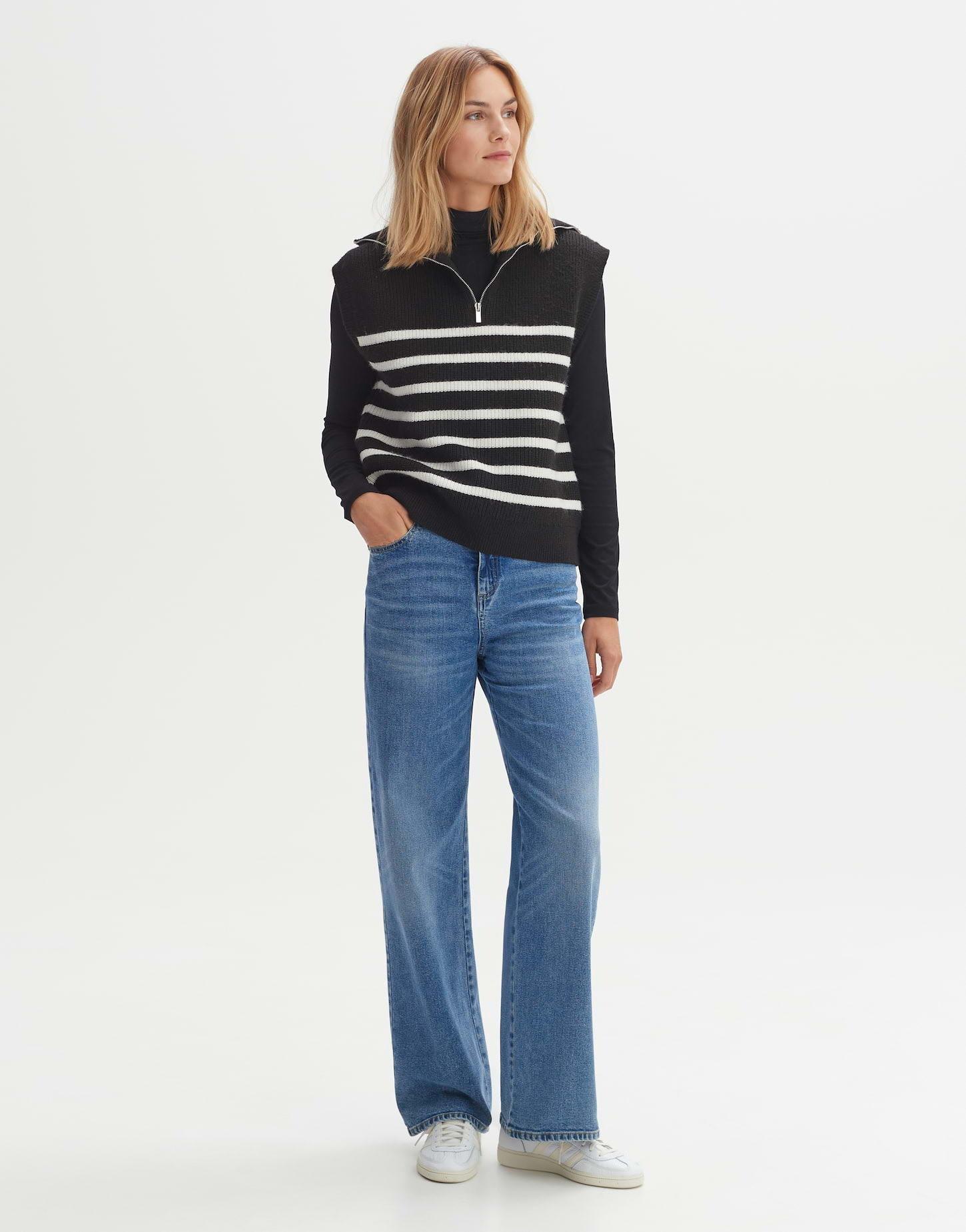 OPUS  Pull-over Peisser stripe Droit 