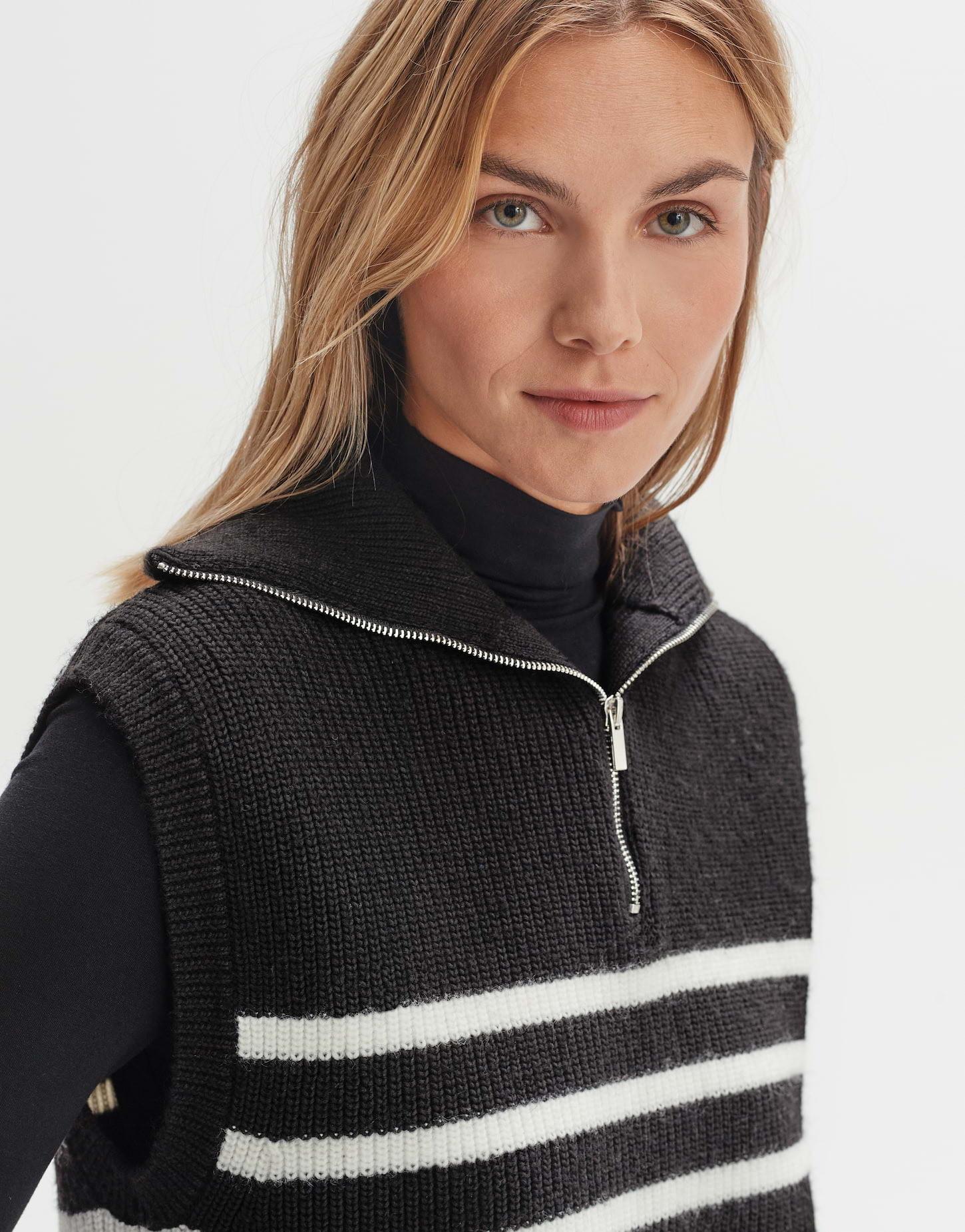 OPUS  Pull-over Peisser stripe Droit 