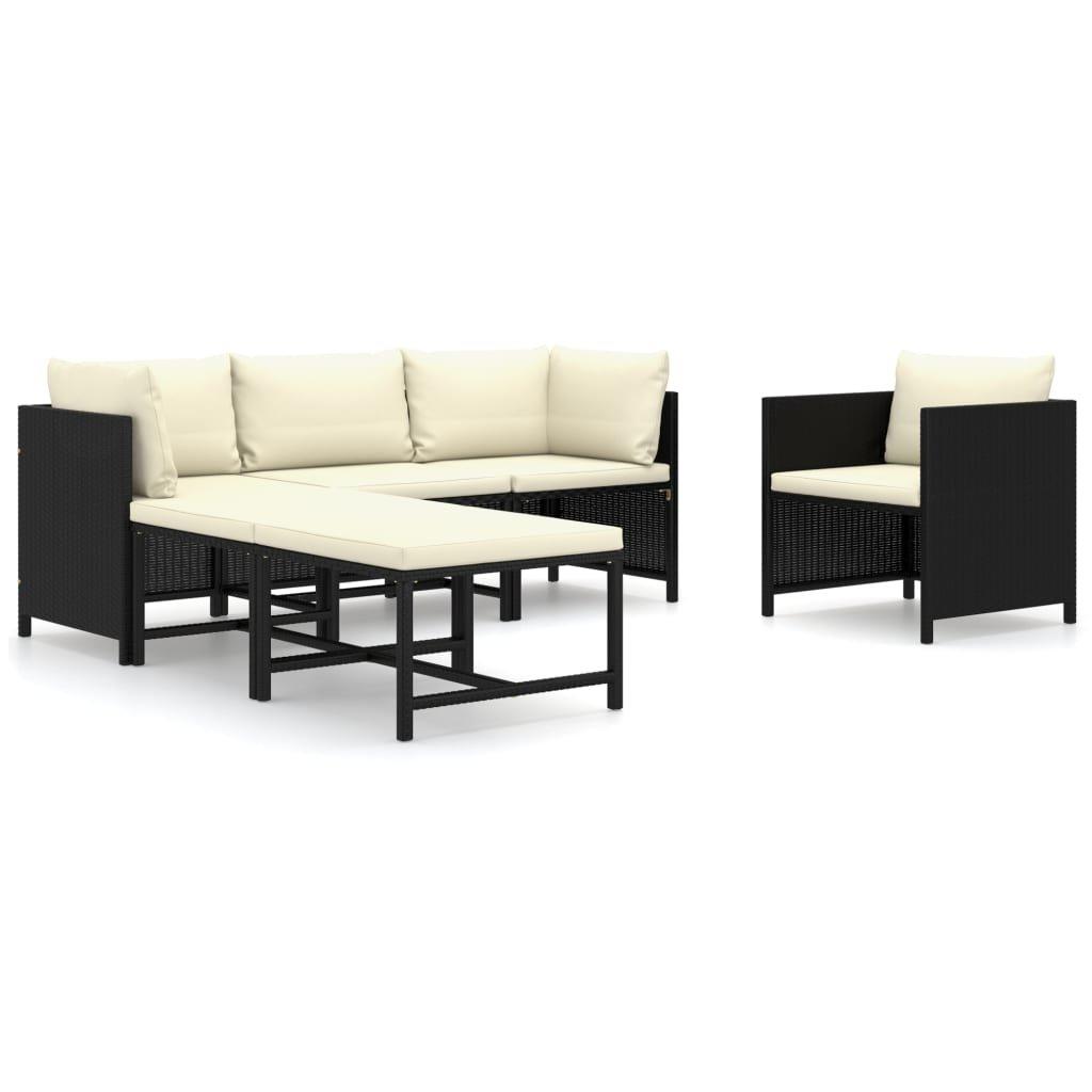 VidaXL Garten-lounge-set poly-rattan  