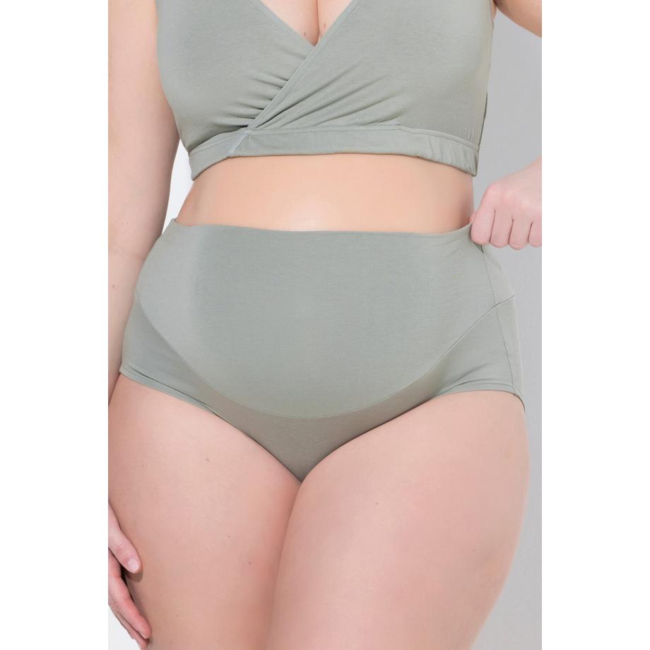 Ulla Popken Slip Bellieva Vita Alta Cotone Biologico GOTS  