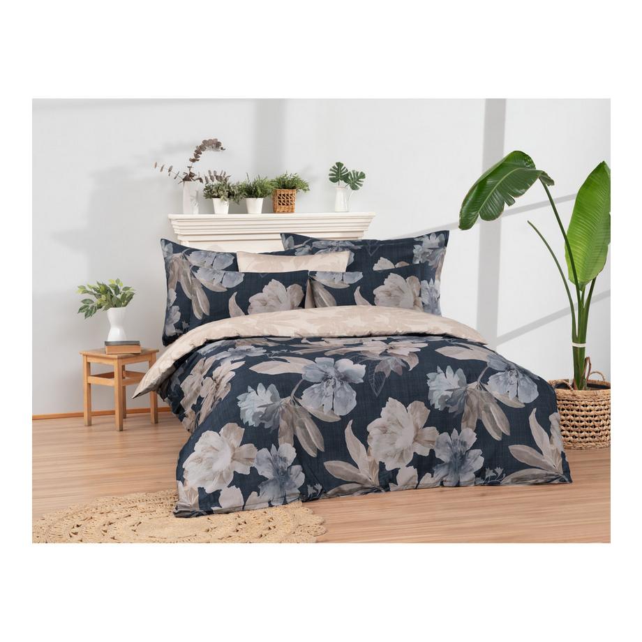 Kas Reine Housse de Couette Fleurie  