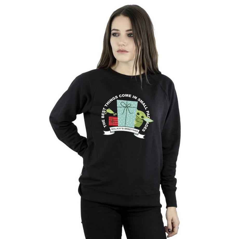STAR WARS Mandalorian Galaxy's Greetings Sweatshirt  