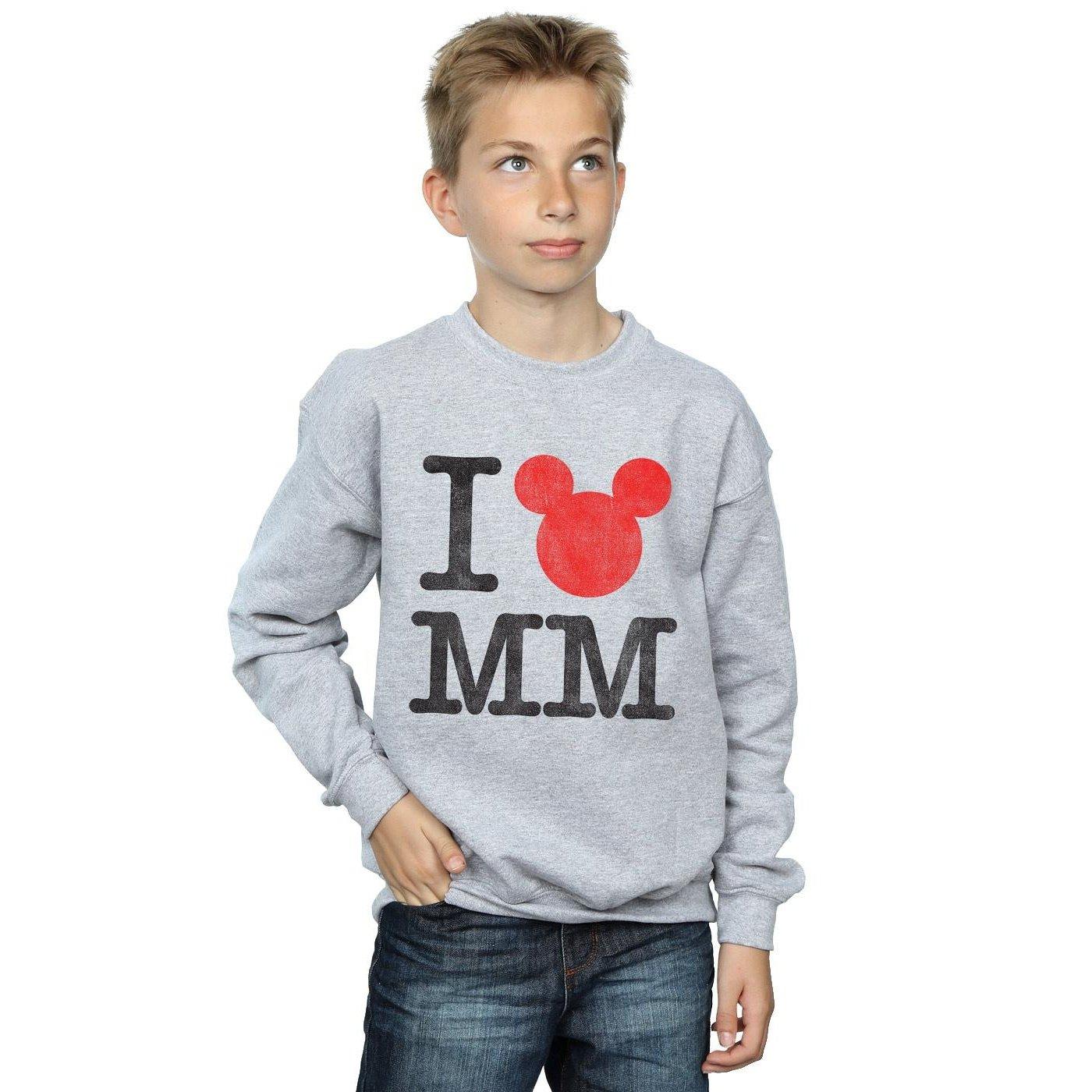 Disney  I Love Mickey Sweatshirt 