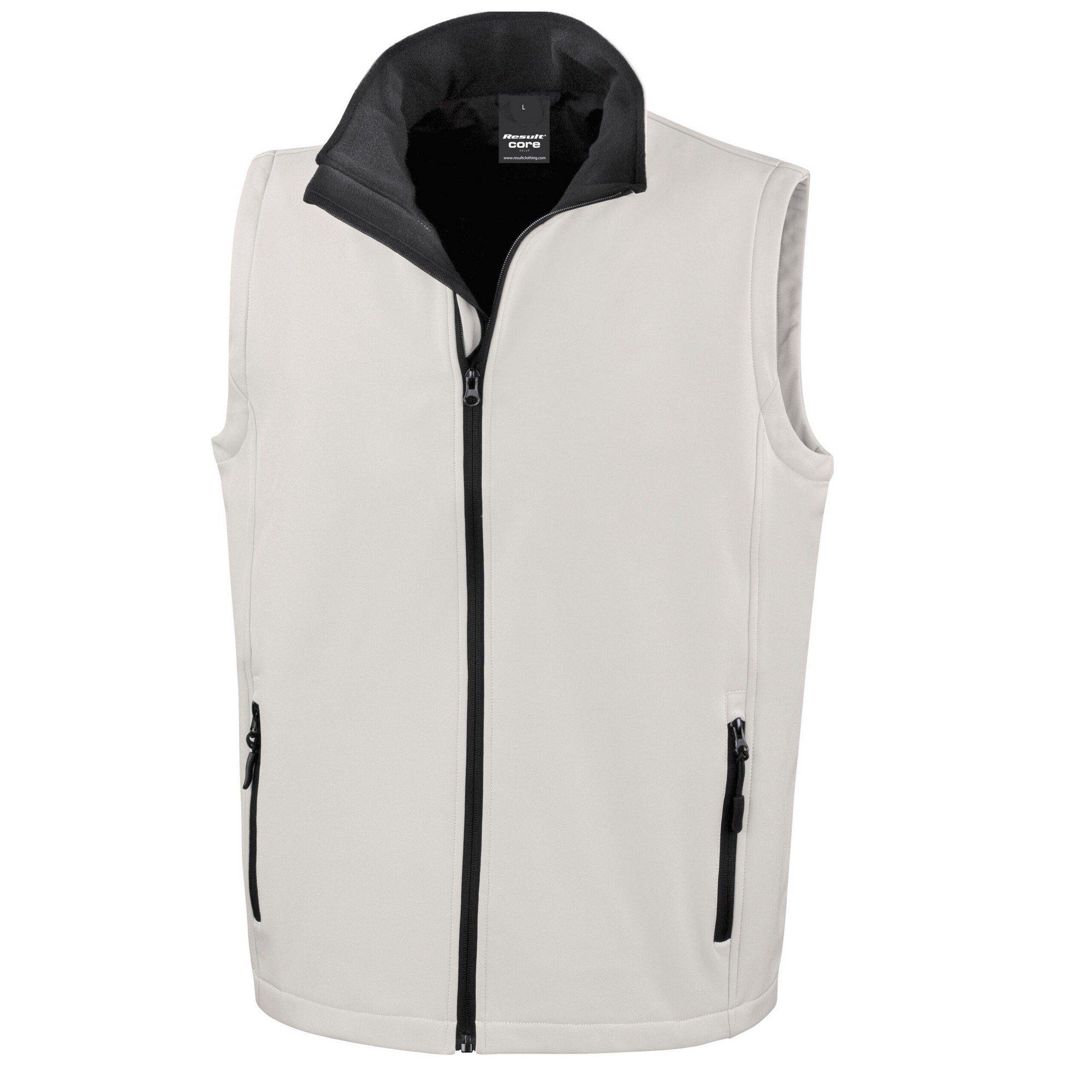 Image of Printable Weste Herren Weiss 4XL