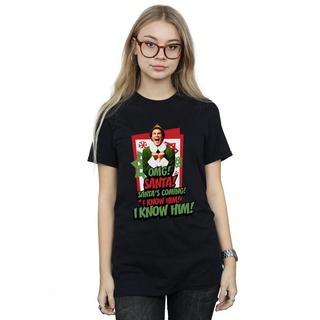 Elf  OMG Santa TShirt 