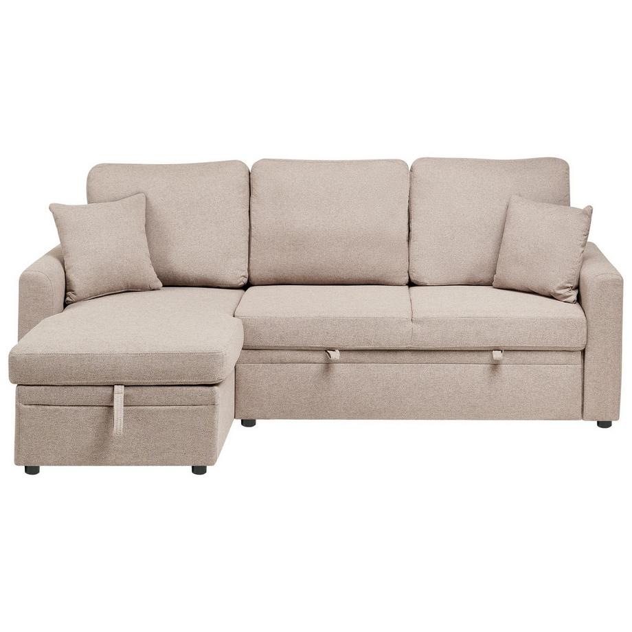 Ecksofa aus Kunstleinen Landhausstil NASSJO
