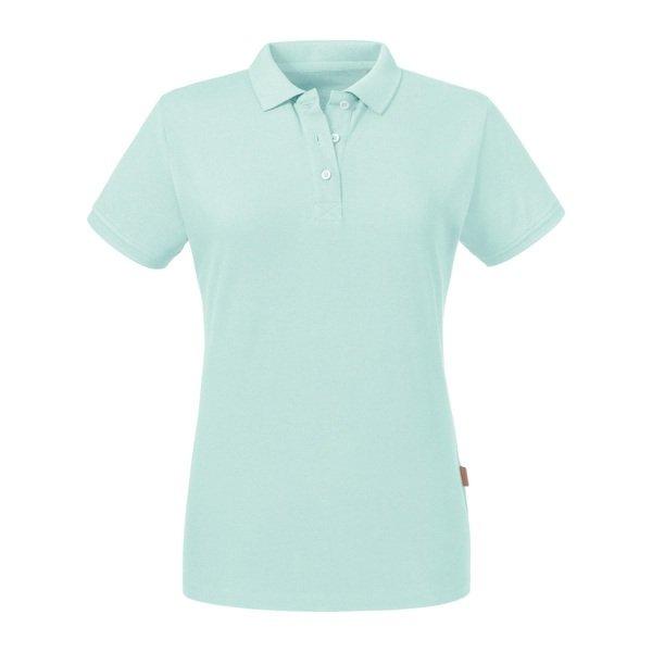 Image of Poloshirt, Aus Biologischem Anbau Damen Aquamarine XS