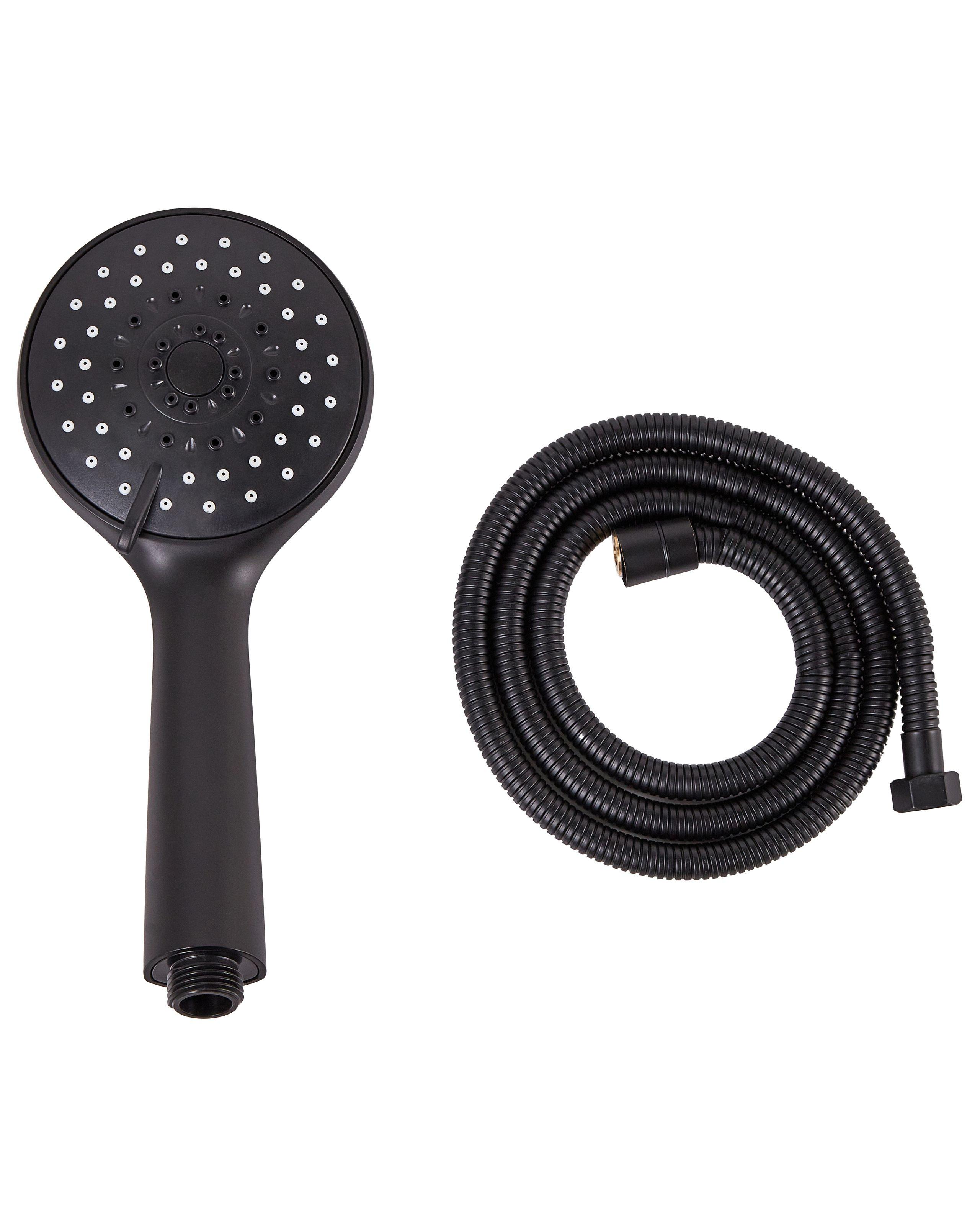 Beliani Kit de pommeau de douche avec tuyau flexible en ABS (matière synthétique durable) Traditionnel TAMUSHAL  