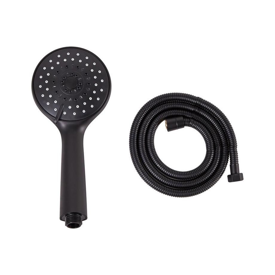 Beliani Duschkopf mit Schlauch aus ABS (robuster Kunststoff) Klassisch TAMUSHAL  