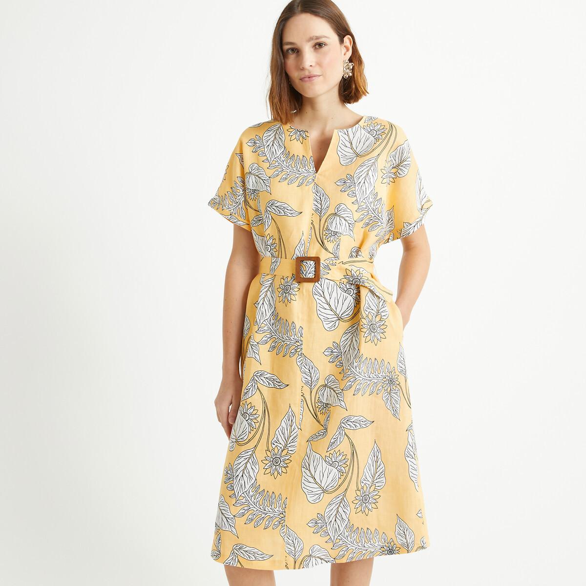 La Redoute Collections  Kleid aus reinem Leinen 