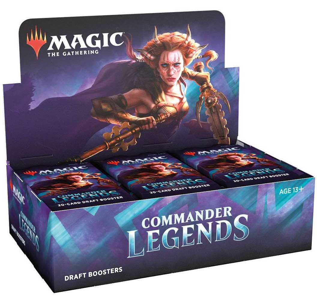 Wizards of the Coast  Commander Legends Display - Magic the Gathering - EN 