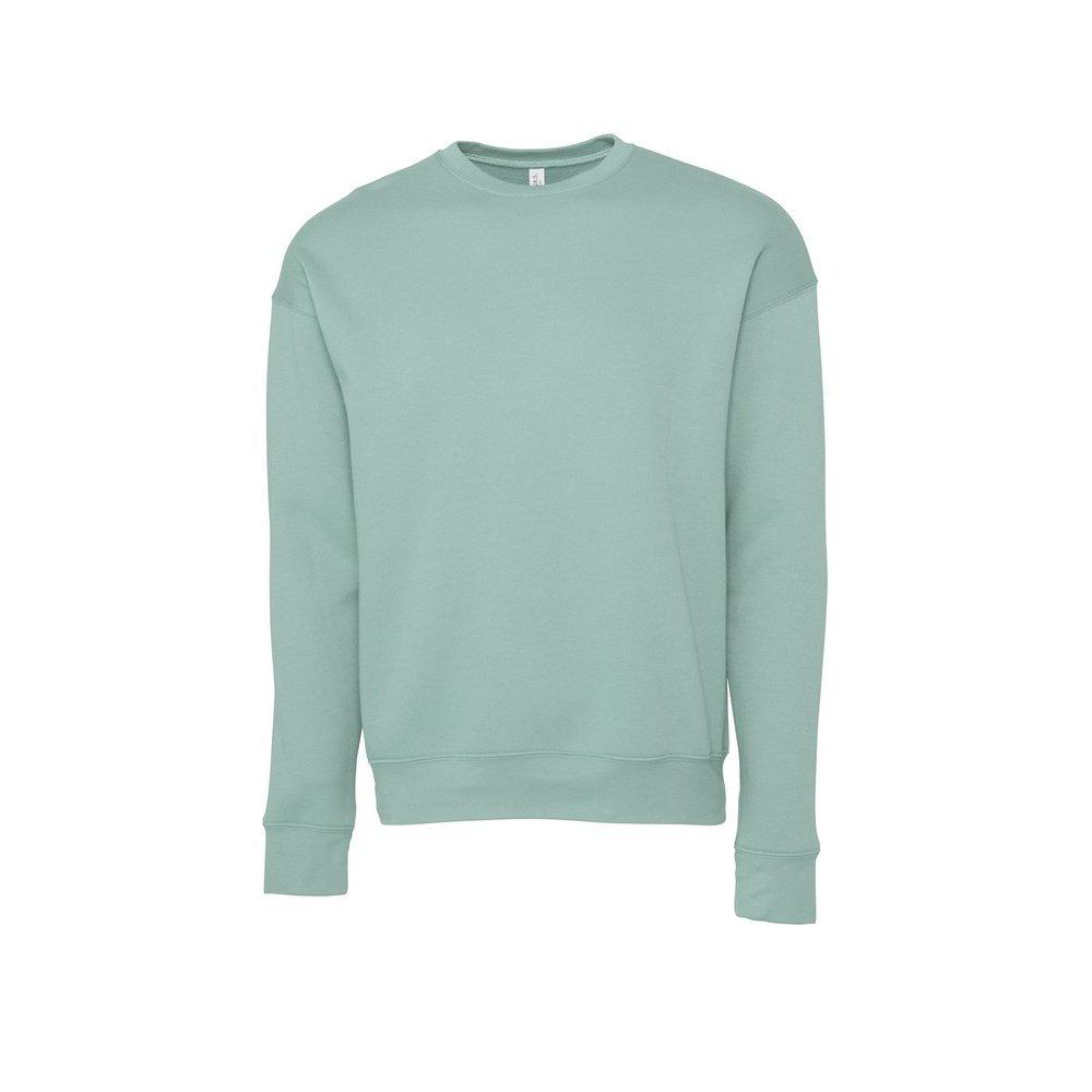 Bella + Canvas  Classic Sweatshirt, Überschnittene Schulter 