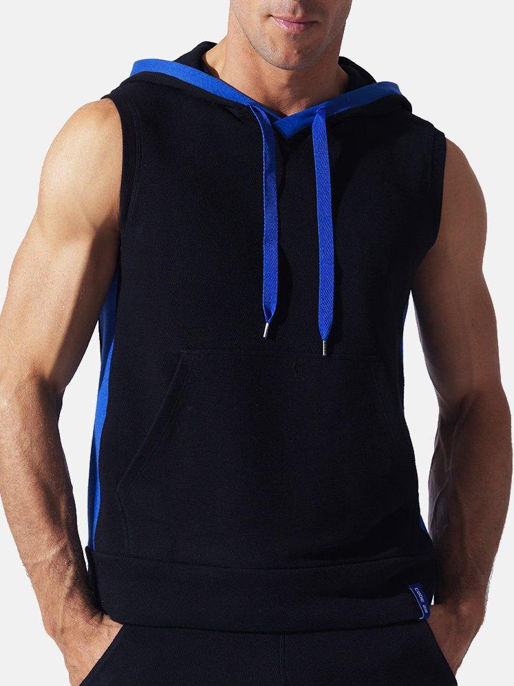Image of Sweet Hoody Ärmelloser Sport Herren Schwarz XL