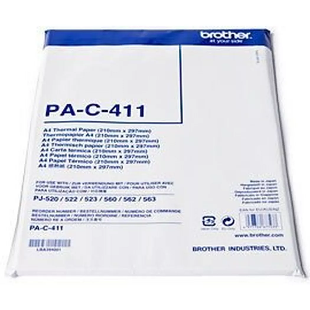 Brother – Thermopapier A4 PA-C-411 PJ-622/663 100 Blatt, 1 Stück