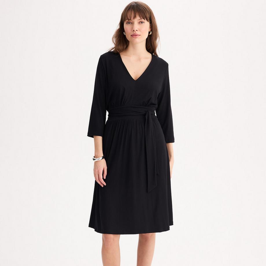 Robe évasée en maille