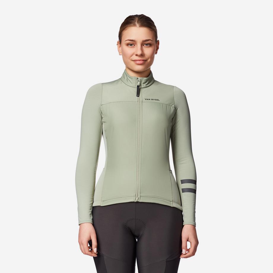 Maillot vélo route manches longues mi-saison femme - EDR