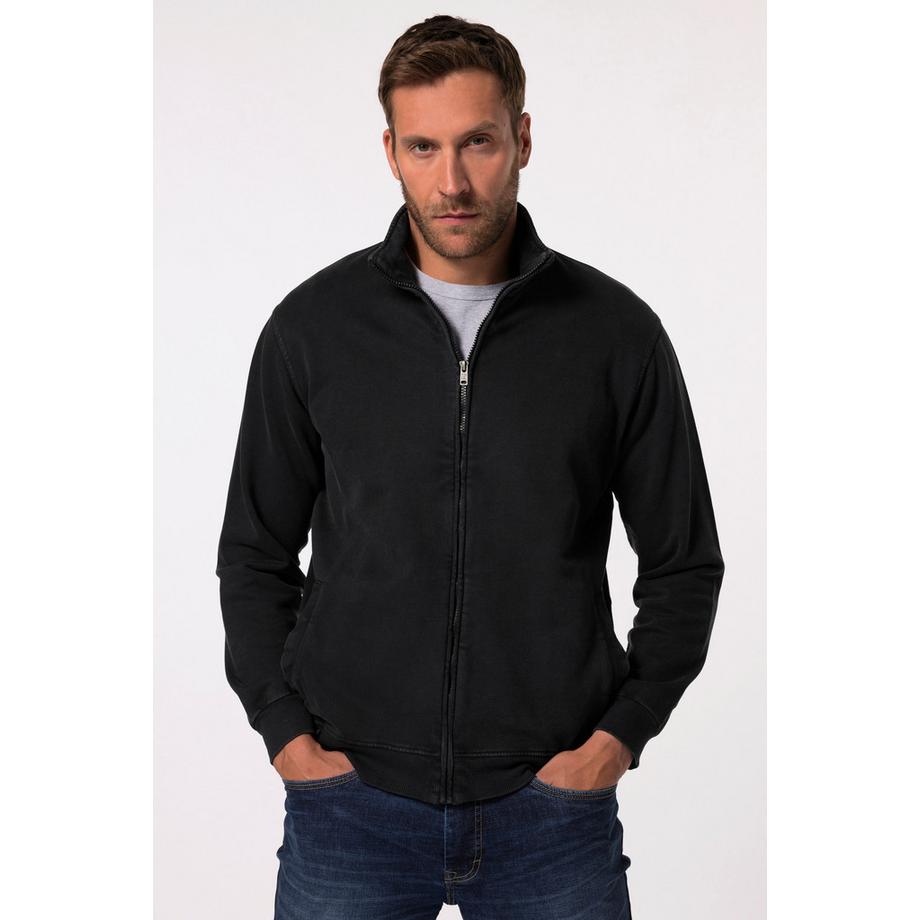 JP1880 Veste en molleton Col Montant Style Vintage  