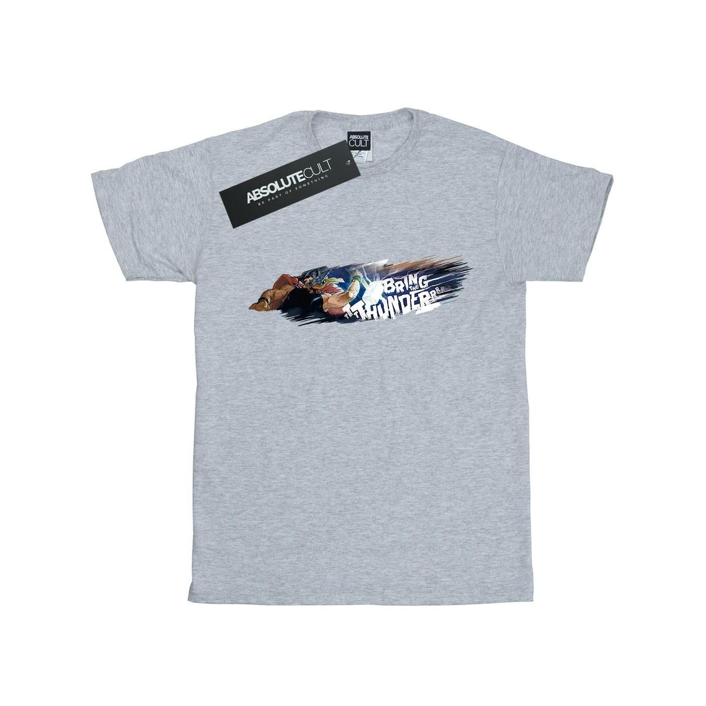 Image of Thor Bring The Thunder Tshirt Damen Grau XL