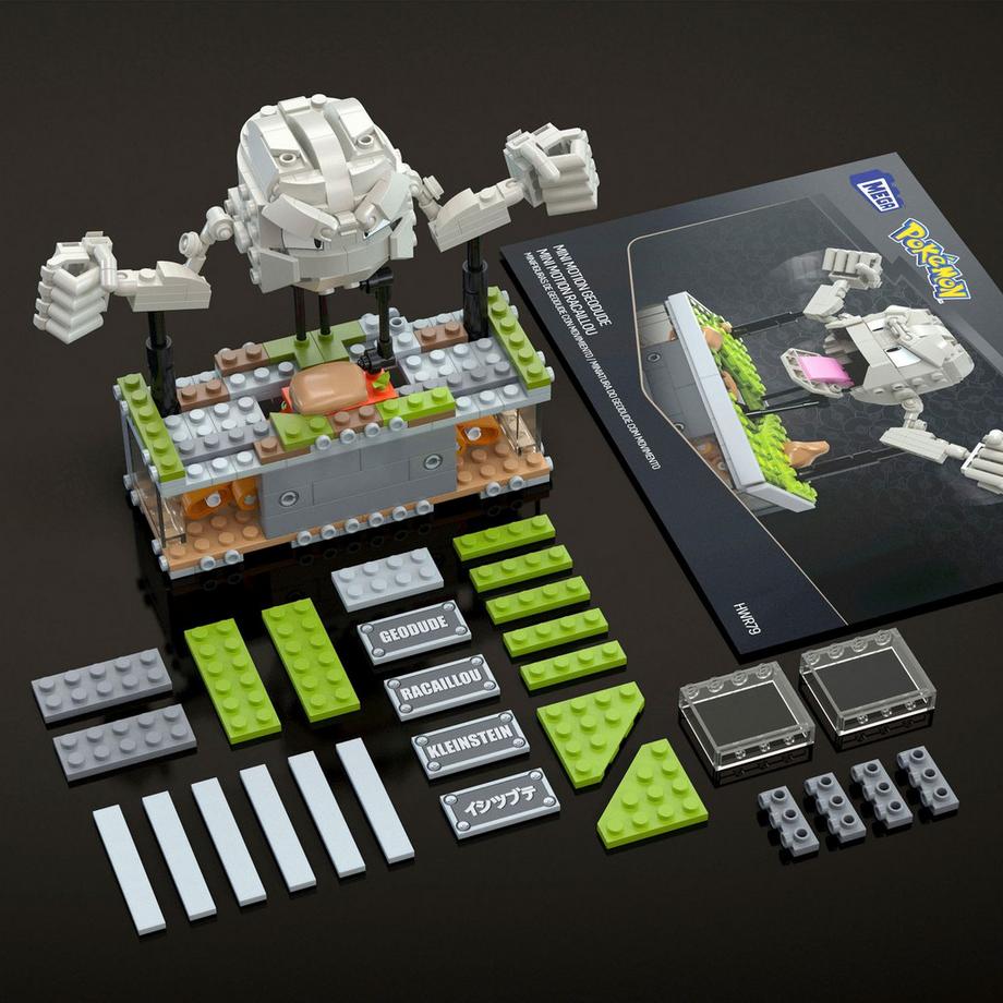 Mega Construx  Pokémon Mini Motion Kleinstein (343Teile) 